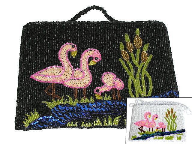 Pochette Las Vegas en perles (modle 1)